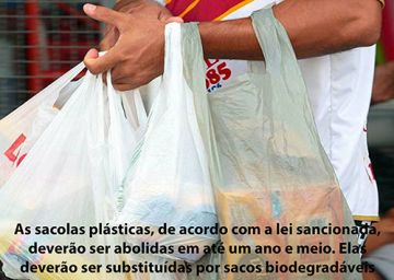 Rio terá de abolir sacolas Banco de Imagens