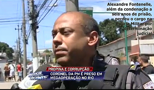Ex comandante da PM do Rio é Reprodução de TV