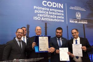 Codin recebe certificação ISO Antissuborno Codin 3 Eliane Carvalho RJ
