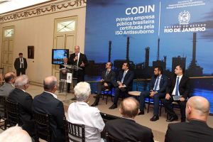 Codin recebe certificação ISO Antissuborno Codin Eliane Carvalho RJ