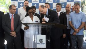 Governo do Estado repassa recursos para o Hospital Geral de Nova Iguaçu Entrega de enfermarias do hospital da Posse bx 1 Eliane Carvalho RJ
