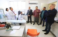 Representantes da Secretaria Estadual de Saúde visitam hospitais de Belford Roxo 1 VISITA A HOSPITAIS MARCINHO COM A COMITIVA Rafael Barreto PMBR